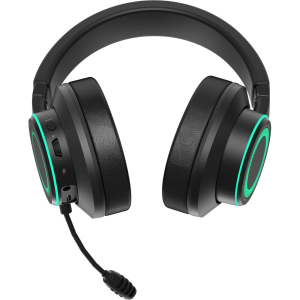 Наушники проводные Creative Labs SXFI Gamer, накладные, съемный микрофон, RGB подсветка, длина кабеля 2 м, USB Type-C, jack 3.5 мм, Black (51EF0880AA000) Наушники проводные Creative Labs SXFI Gamer, накладные, съемный микрофон, RGB подсветка, длина кабел...