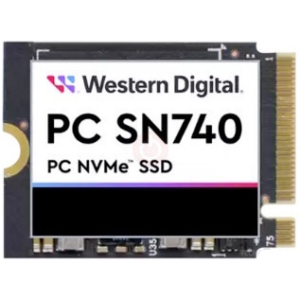 Твердотельный накопитель SSD 256GB WD SN740 SSDPNQD-256G-1101 M.2 2230 PCIe 4.0 x4 NVMe 1.4b, Read/Write up to 2000/2000MB/s, OEM